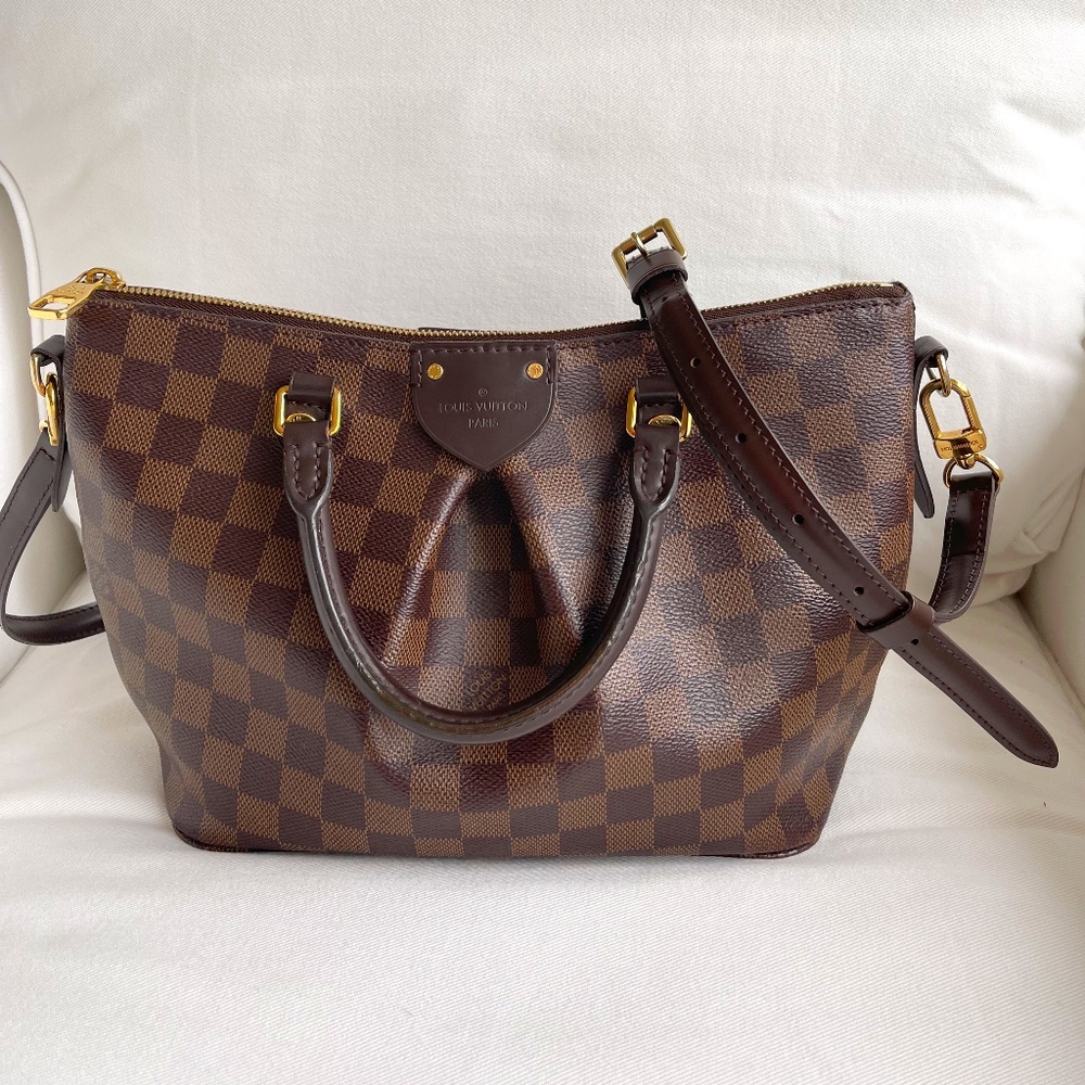 Louis Vuitton Damier Ebene Siena PM with Strap